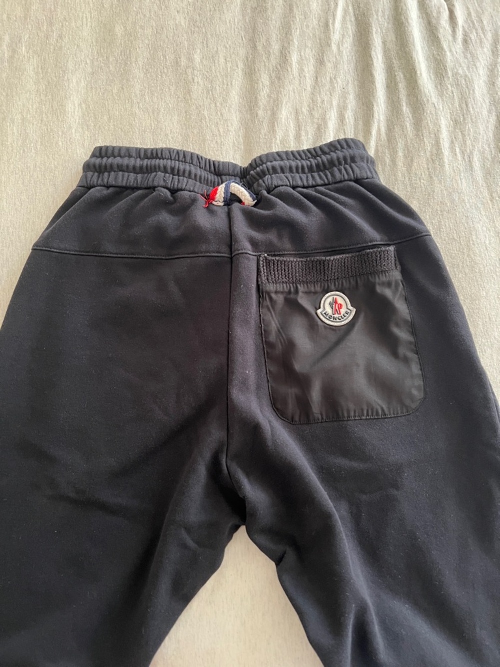 Moncler Black Athletic Drawstring Joggers - Picture 5 of 6